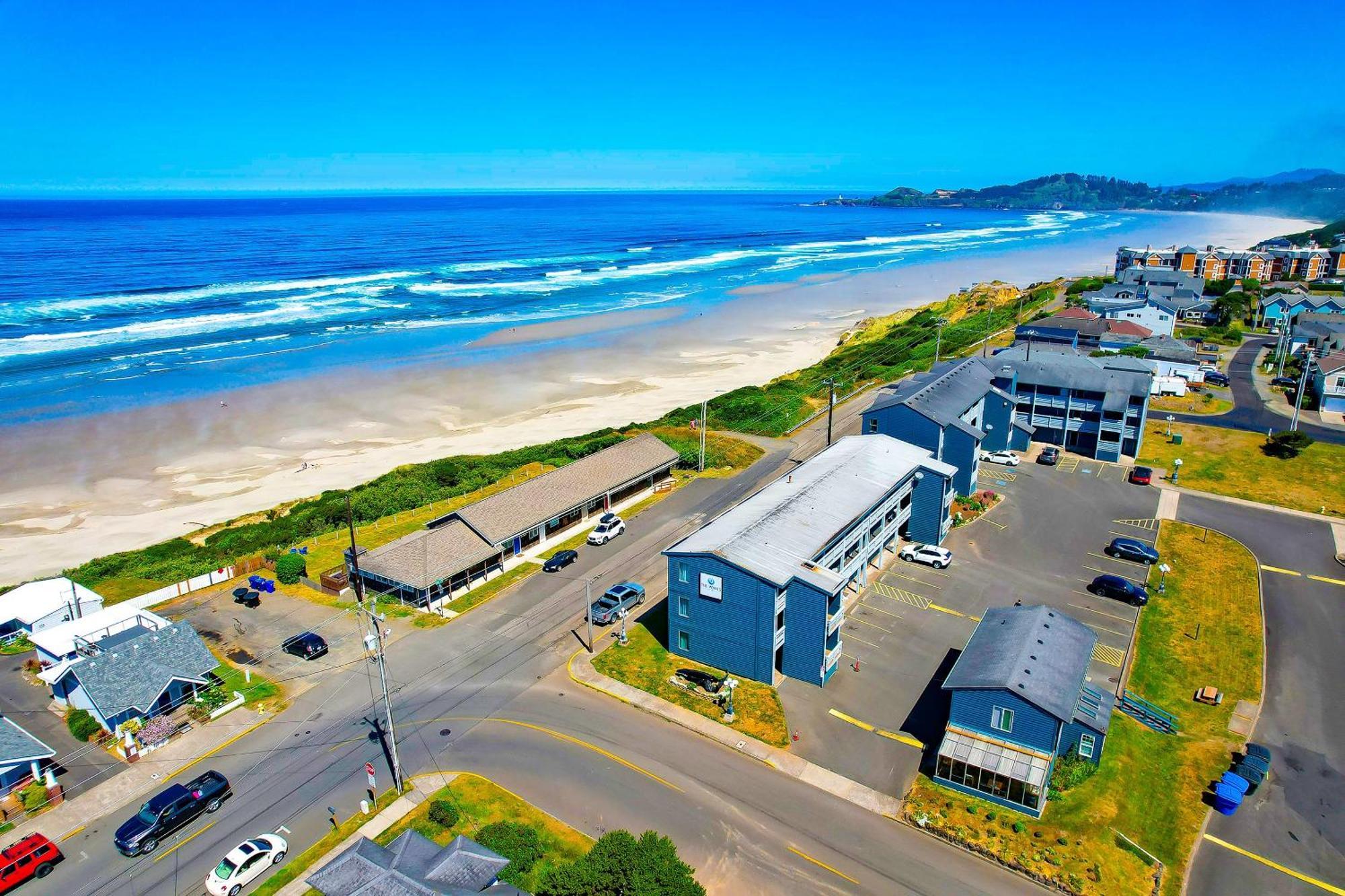Oyo Waves Hotel Newport Or - Nye Beach Exterior photo
